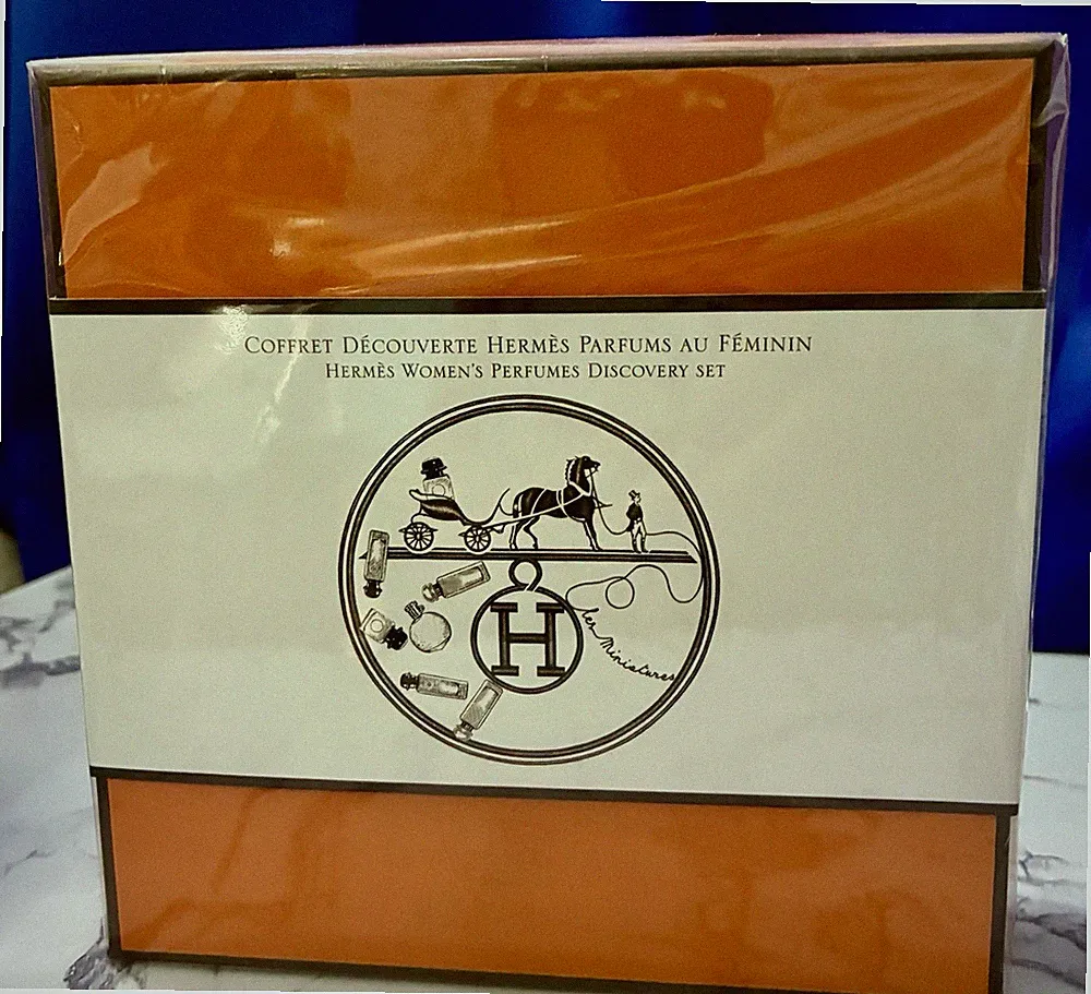 HERMÈS Women’s Perfumes Discovery Set 7.5ml x 4 - gift box