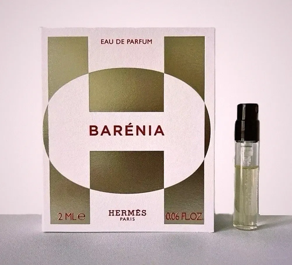 Hermes Barenia EDP Spray Sample 0.06 oz Perfume Eau De Parfum 100% Authentic!