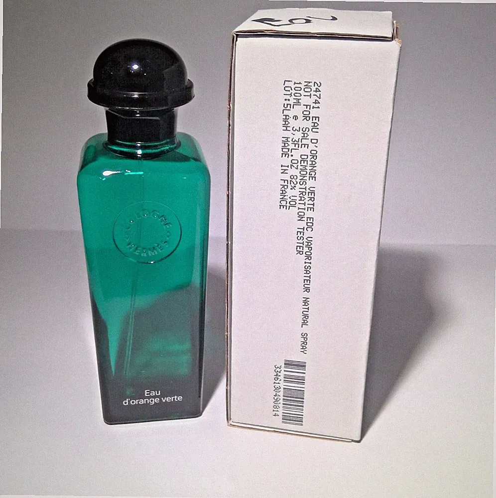 HERMES EAU D'ORANGE VERTE-Eau De Cologne Spray -Size 3.3 Oz /100mL- NEW