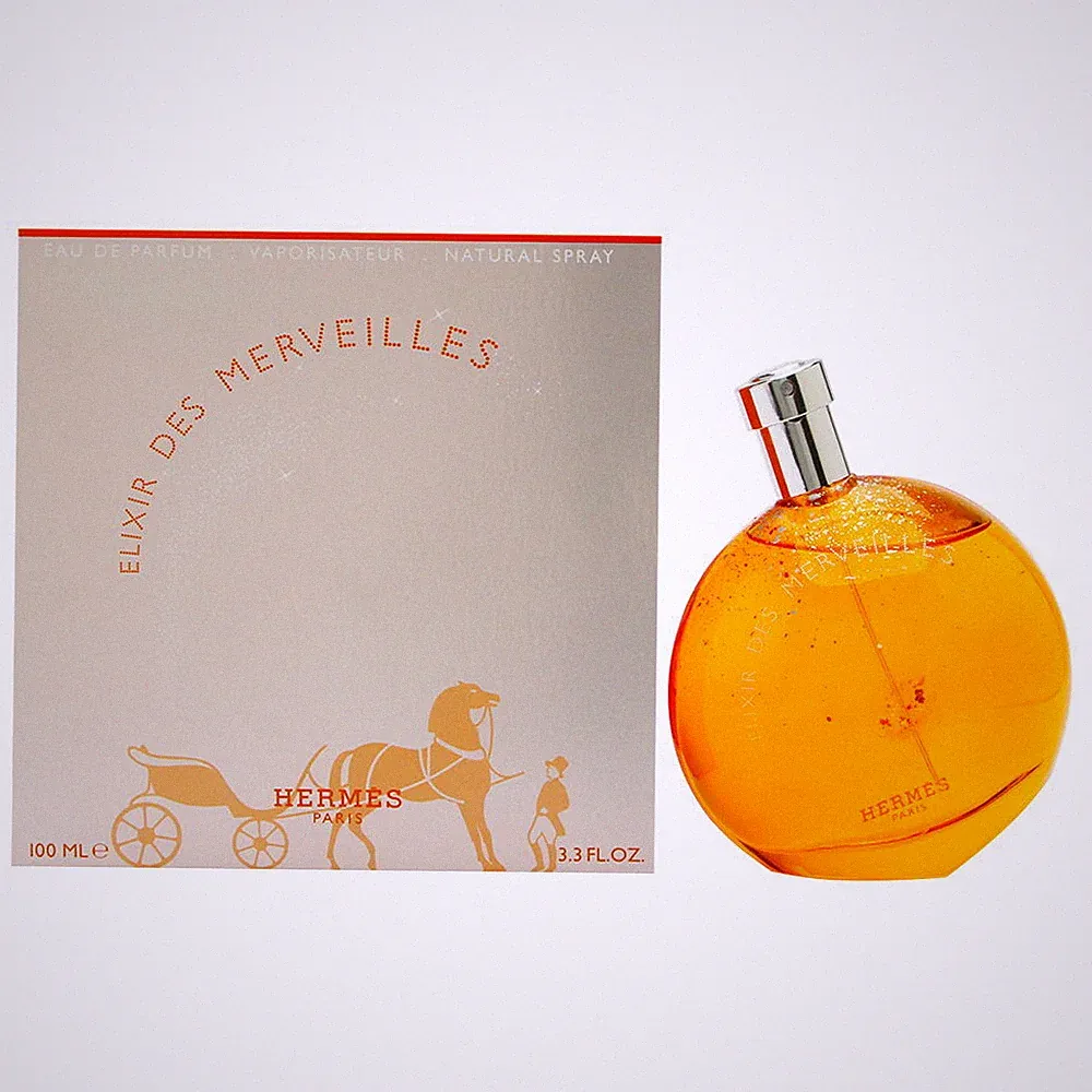 Hermes Elixir Des Merveilles Eau de Parfum, Perfume for Women, 3.3 Oz