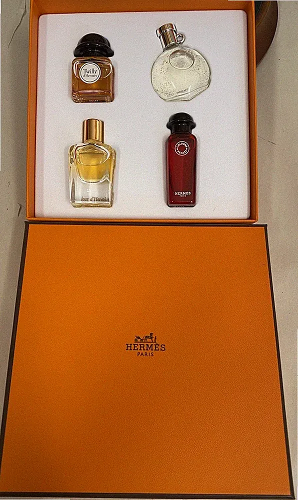 Hermes Perfume Mini Set-4 Bottles Gift Set-New & Authentic