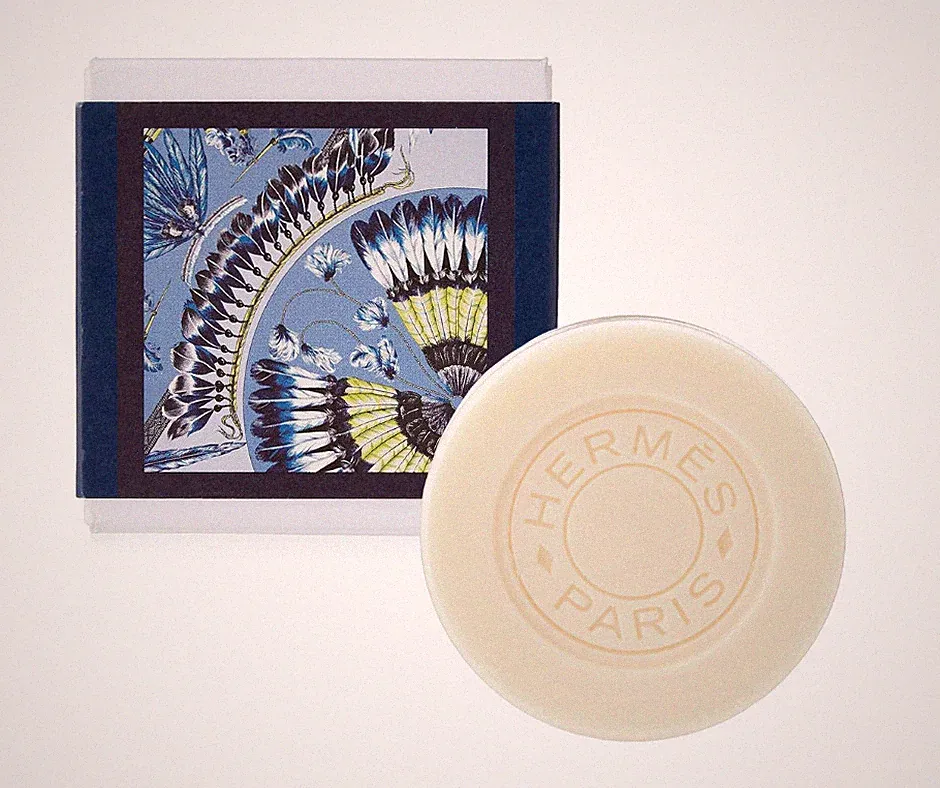 HERMES Perfumed Soap, Citron Noir 100g - Sealed new in box