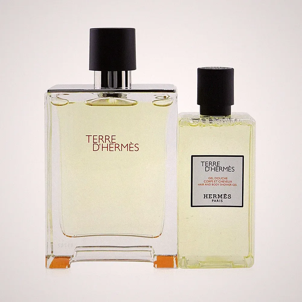 Hermes Terre D'Hermes Coffret: Eau De Toilette Spray 100ml/3.3oz + Hair And B...
