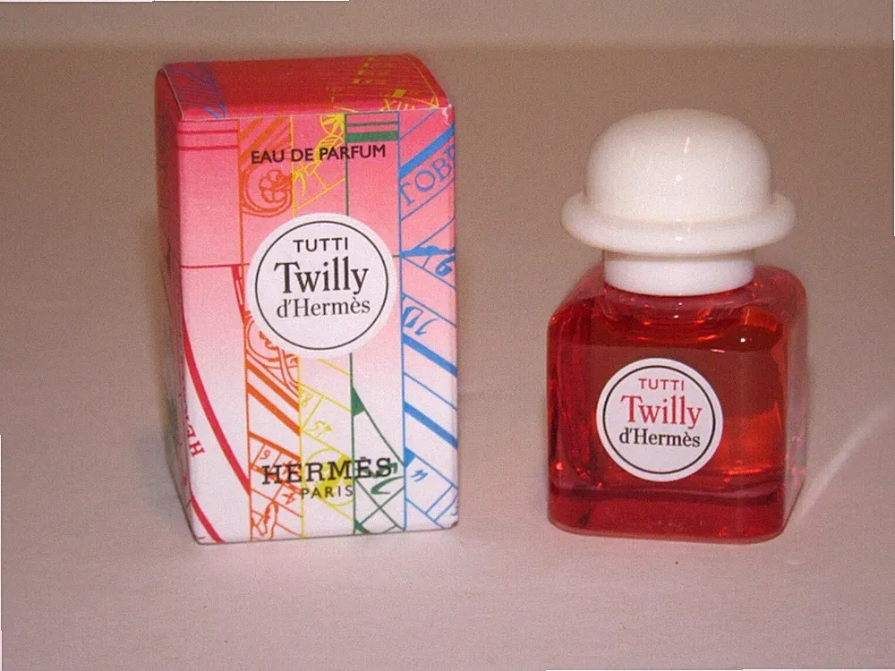 Hermes Tutti Twilly d'Hermes Eau de Parfum 0.25 Oz 7.5mL Perfume MINI Bottle NIB