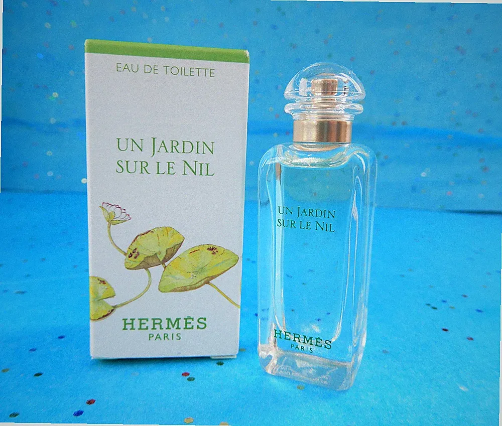 Hermes Un Jardin Sur Le Nil Eau de Toilette EDT Perfume Mini Travel Splash .2 oz