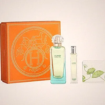 Hermes Unisex Un Jardin Sur Le Nil 3pcs EDT Gift Set Fragrances 3346130438380