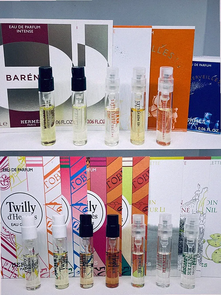 Hermes Women Perfume Collection Sample Spray Vial 12pc Set