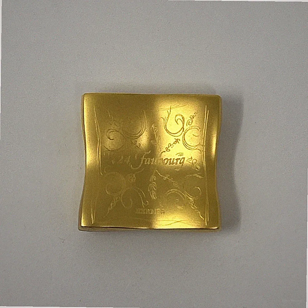 Limited Edition Hermes Solid Faubourg Bijou Powder Perfume Gold Plated Case