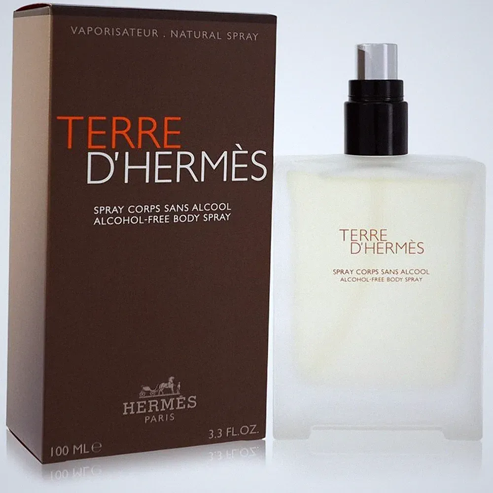 Terre D'hermes By Hermes Body Spray (Alcohol Free) 3.3 Oz (Men)