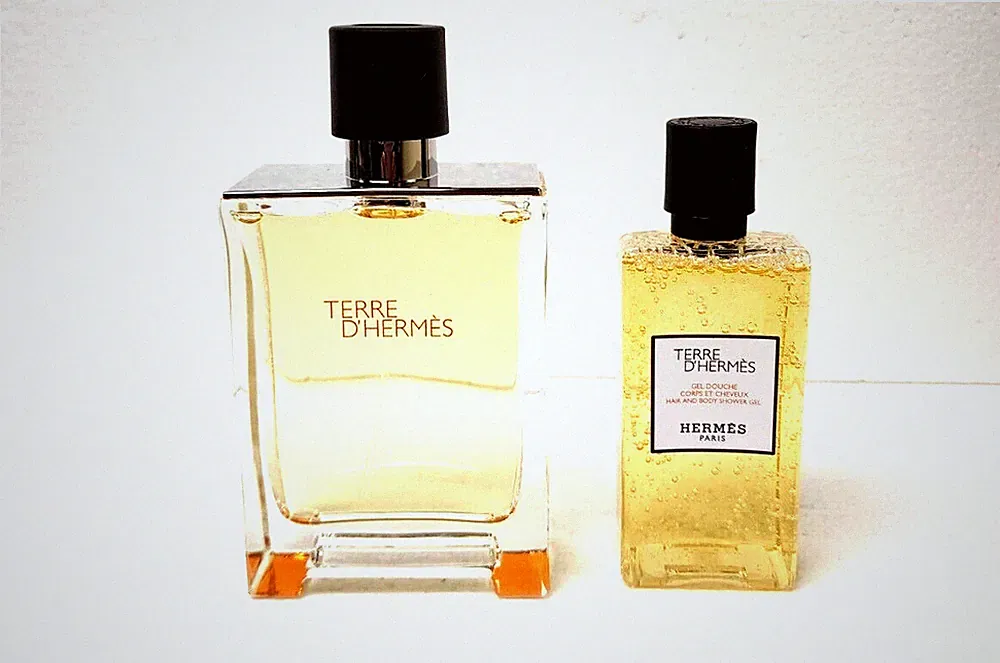 TERRE D' HERMES MEN SET 3.3 oz EDT SPRAY 2.7 oz HAIR SHOWER GEL